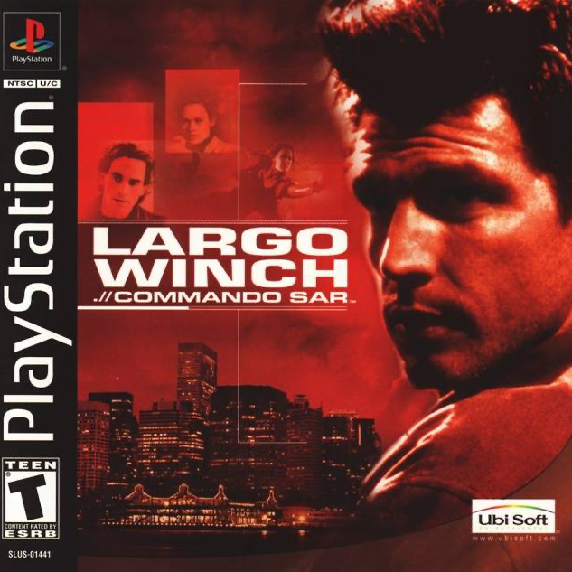 Cover of the Playstation One game Largo Winch