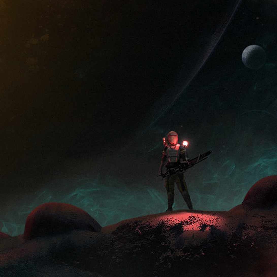 Concept art from the unreleased game Project Astrid