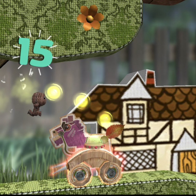Screenshot from Run Sackboy! Run! on iOS